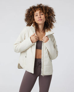 Canyon Insulated Jacket: Bone