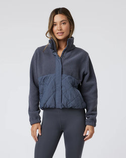 Highlands Sherpa Jacket: Azure