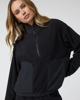Aspen Half Zip: Black