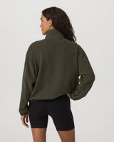 Aspen Half Zip: Olive
