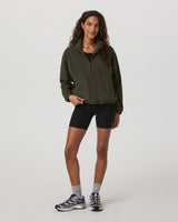 Aspen Half Zip: Olive