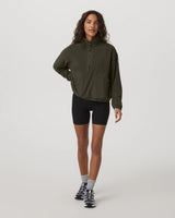 Aspen Half Zip: Olive