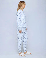Marna Waffle Thermal PJ Set: Sleepy Star