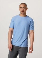 Strato Tech Tee: Isle Blue Heather