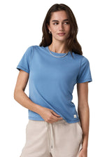 S/S Lux Tee: Light French Blue