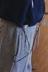 Mountain High Half Zip Fleece: Navy Combo