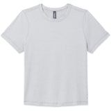 S/S Lux Tee: Light Heather Grey