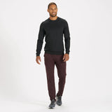 Ponto Performance Crew LS: Black Heather