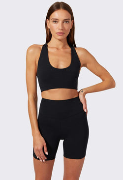 Airweight High Waist Short: Black