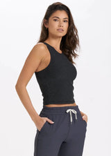 Elevation Plyo Tank: Black Heather